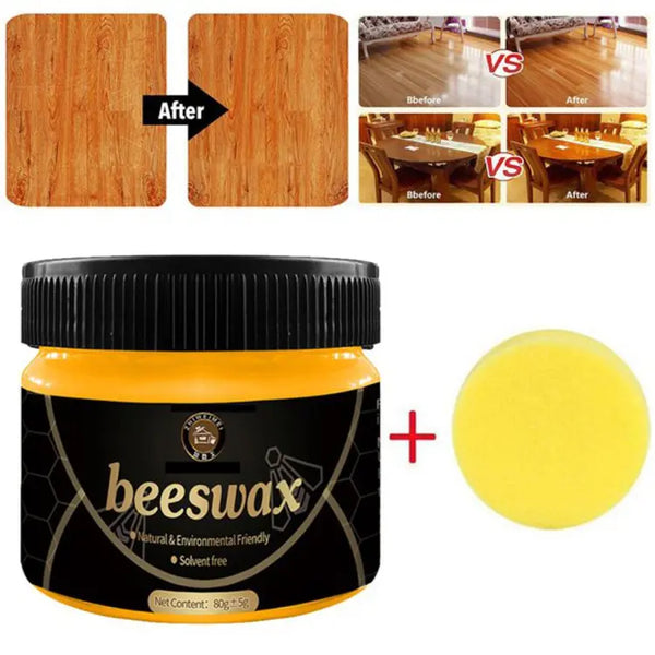 Beeswax Polish for Wood & Furniture